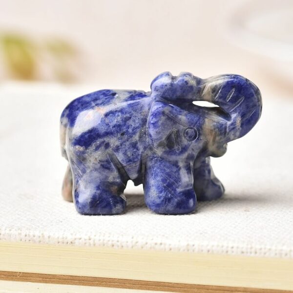 Lithotherapeia Sodalite Elephant Figurine Reviews