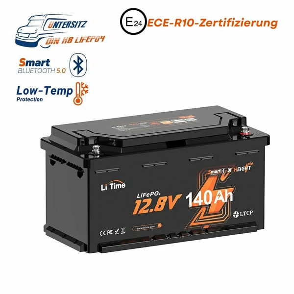 LiTime 140Ah H190 Bewertung
