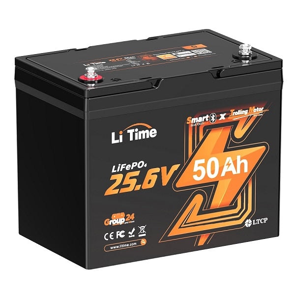 LiTime 24V 50Ah Bluetoothバッテリー レビュー