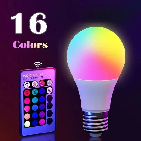 Liting for You 16 Colors RGB Bulb LED Multicolor Bulb Review
