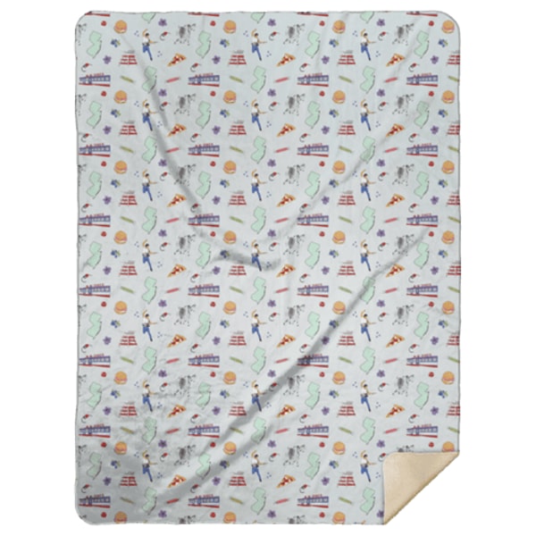 Little Hometown New Jersey Plush Throw Blanket 60x80 Review
