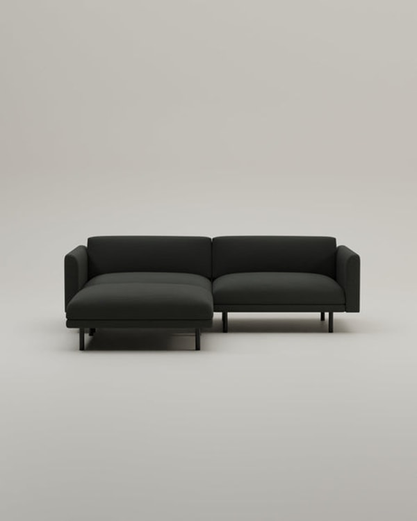 Livom Modulares Sofa Aera 2.5-Sitzer mit Hocker und Schlaffunktion Bewertung