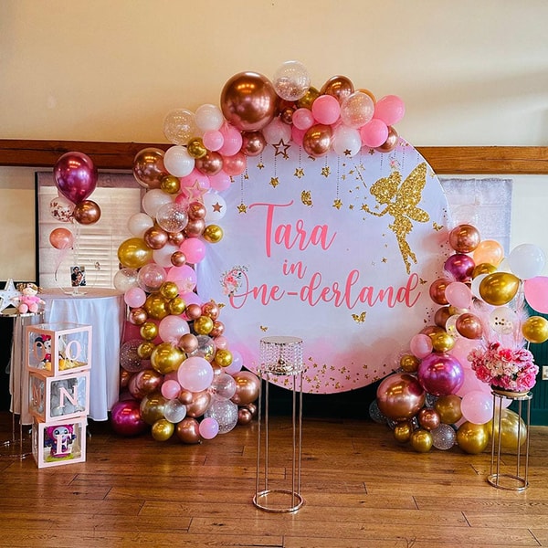 Lofaris Custom Photo Text Fabric Round Backdrop Review