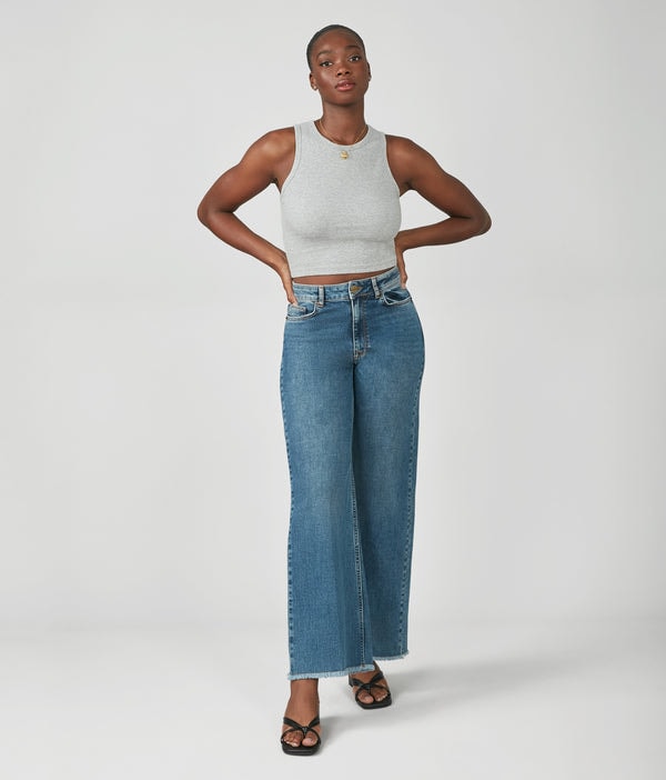 Lola Denim MILAN-DIS Ultra High Rise Wide Leg Jeans Review