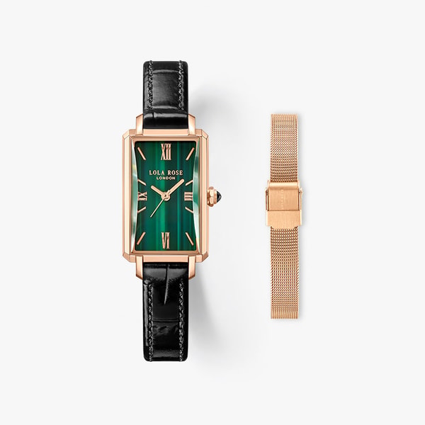 Lola Rose Slender Waist Malachite Watch Review