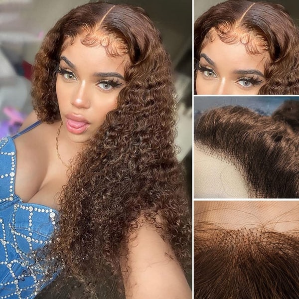 Lolly Chocolate Brown Curly Wigs Reviews