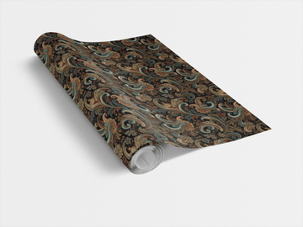 London Penny Midnight Baroque Wrapping Paper Review