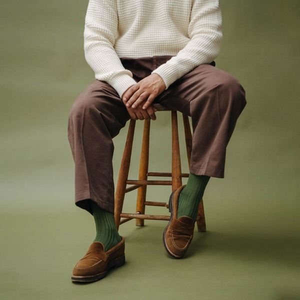 London Sock Company Green Simply Sartorial Socks Review