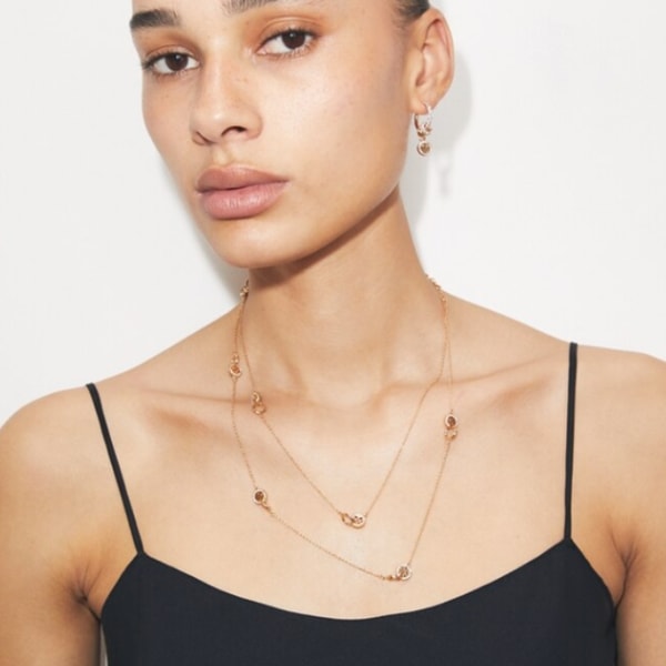 Tory Burch Long Icon Pav&eacute; Interlocking Necklace Review