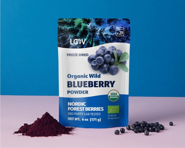 LOOV Organic Blueberry Powder Reviews