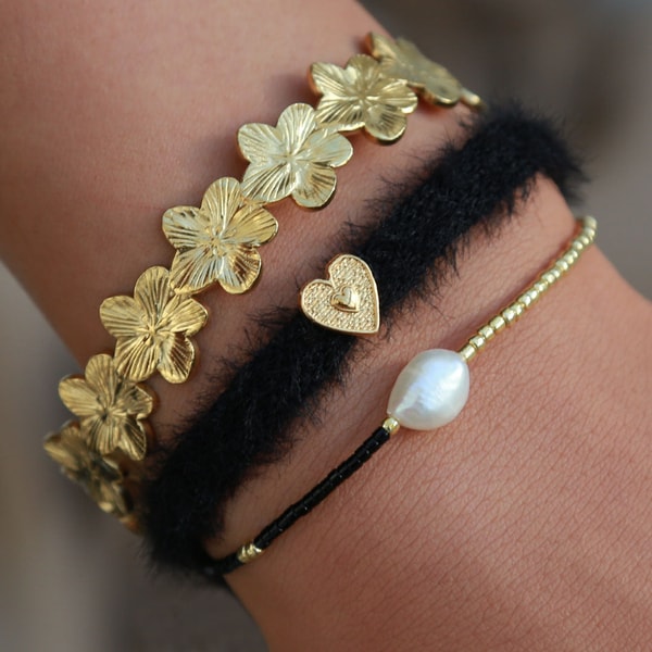 LOUIZ Bloemetjes Bangle Beoordeling