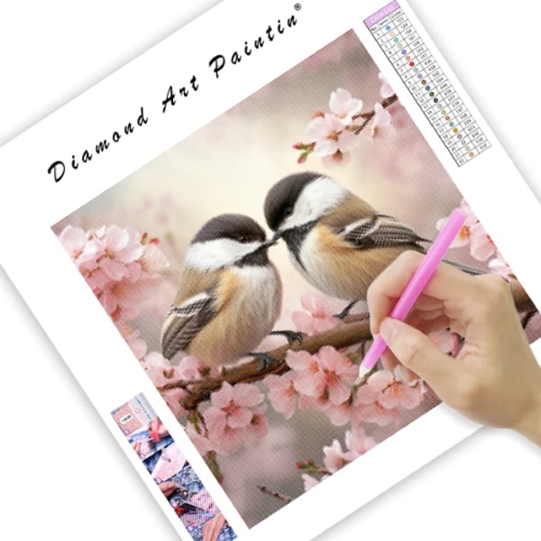 Diamond Art Paintin Love Birds