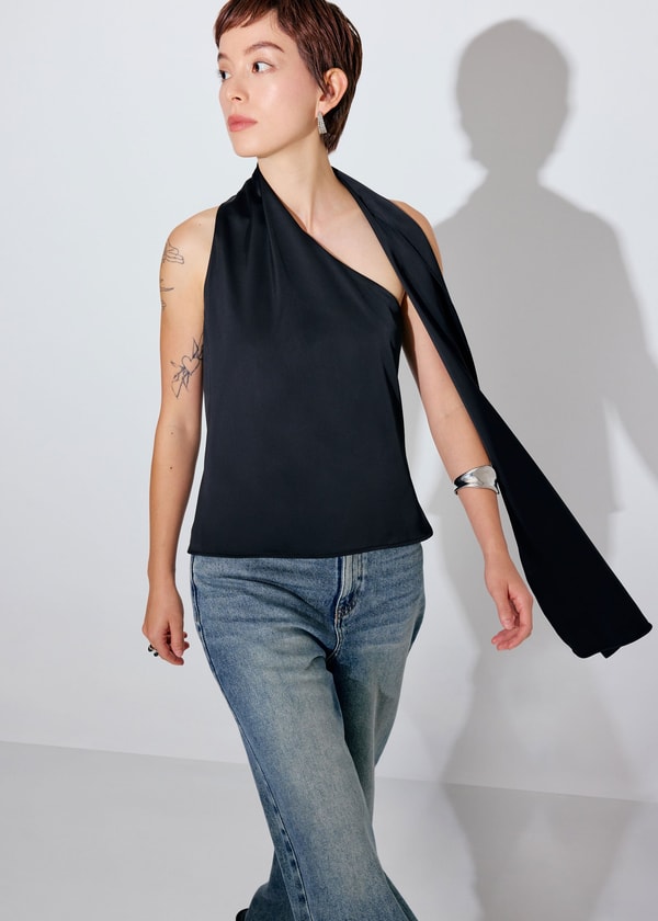 Love, Bonito Kana Multi-way Front Sash Satin Top Review