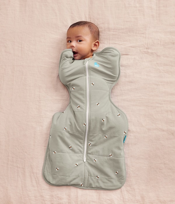 Love to Dream Swaddle Up 2.5 TOG Cotton Olive Bees Review