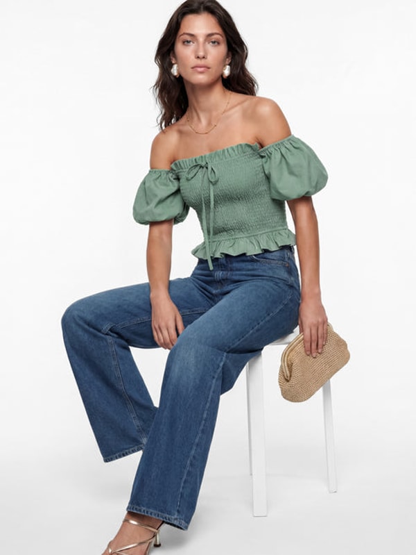 Lovedrobe Sea Green Short Sleeve Shirred Top Co-Ord Review