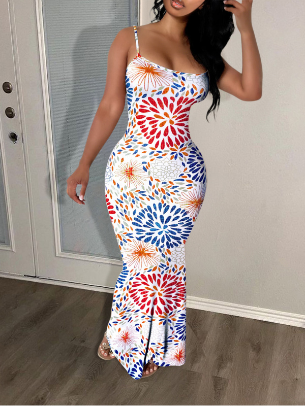 LovelyWholesale LW Floral Print Bodycon Cami Dress Reviews
