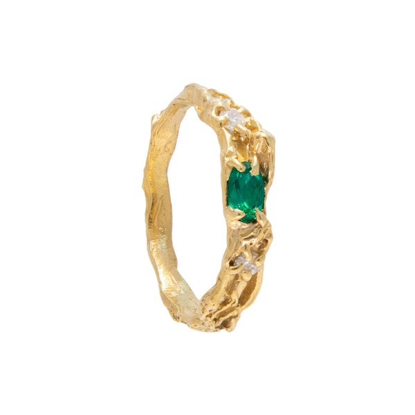 Loveness Lee Rosea Emerald Moissanite Ring Review
