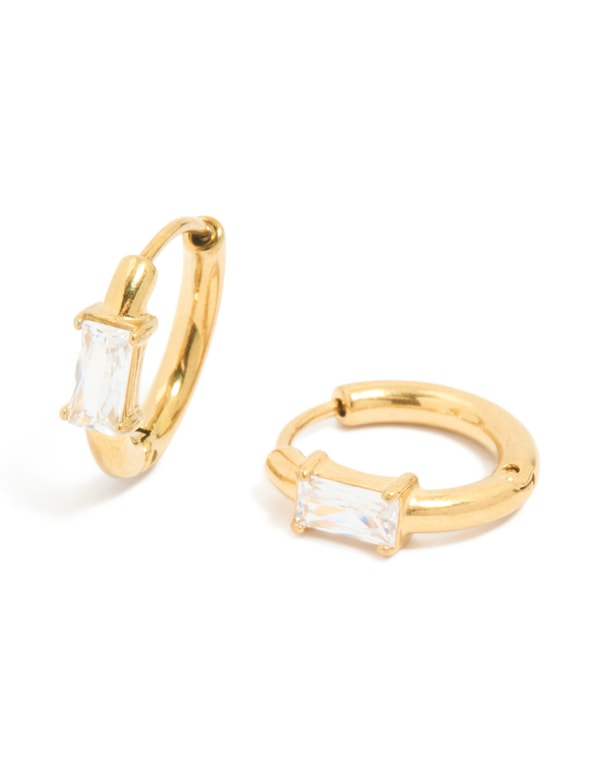 Lovisa Gold Plated Surgical Steel Prism Hoop Earrings Review