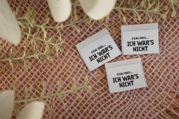 LU:BO Design 3er Set Weblabel "Egal was ich wars nicht" Bewertung