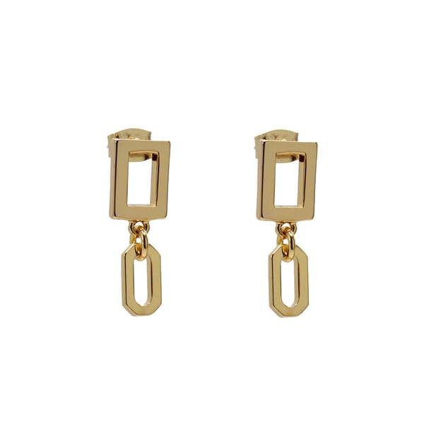 Lulu Frost Jewelry Plaza Edge Link Earring Base Reviews
