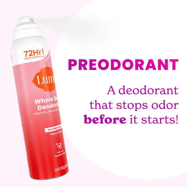 Lume Deodorant Peony Rose Spray Deodorant Review