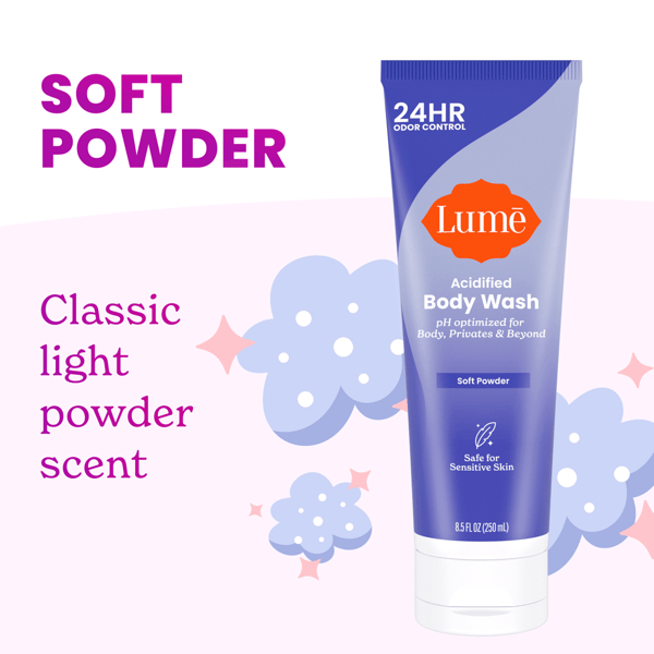Lume Deodorant Soft Powder Acidified Body Wash Review