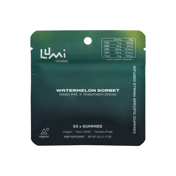 Lumi Gummies Watermelon Sorbet Hybrid Reviews