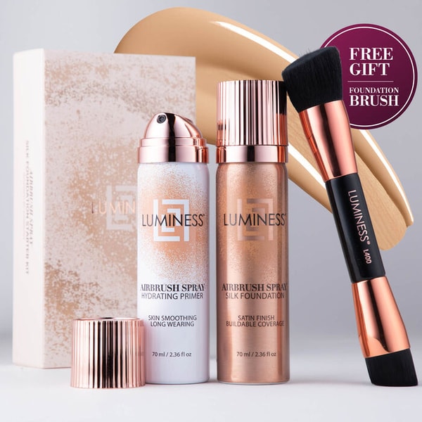 LUMINESS Airbrush Spray Silk Foundation Review