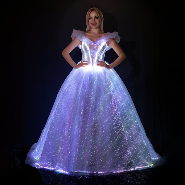 LUMISONATA Cinderella Wedding Dress Review