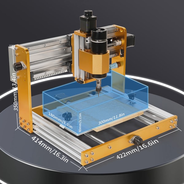 Lunyee 3018 Pro Ultra CNC Router 500W All-Metal Reviews