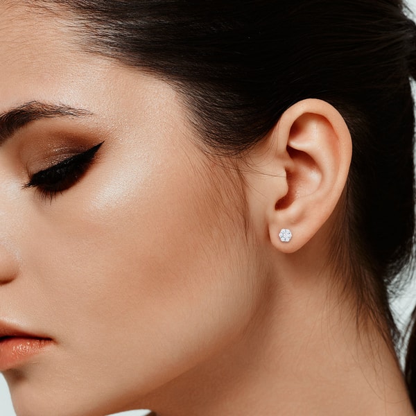 LuvMyJewelry Petite Cluster Stud Earrings Review