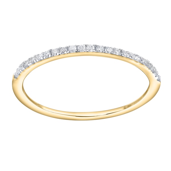 LuvMyJewelry Eternelle 14K Yellow Gold Diamond Band Review