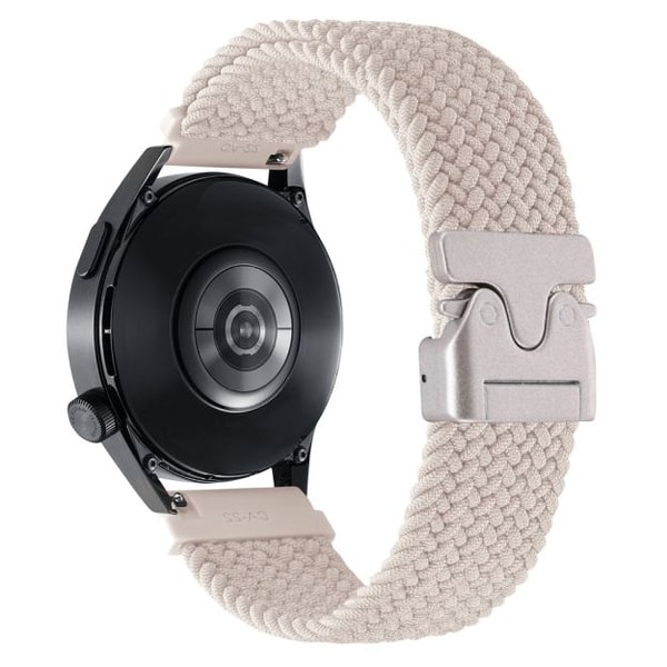 Lux-Case 22 mm universal h&aring;ndleddsrem med fallskjermspenne i nylonflettet smartklokkearmb&aring;nd Stjernelys Anmeldelse