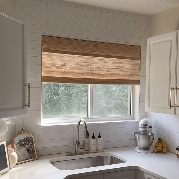 LuxDrape B1-9 Natural Red Ramie Woven Shade Review