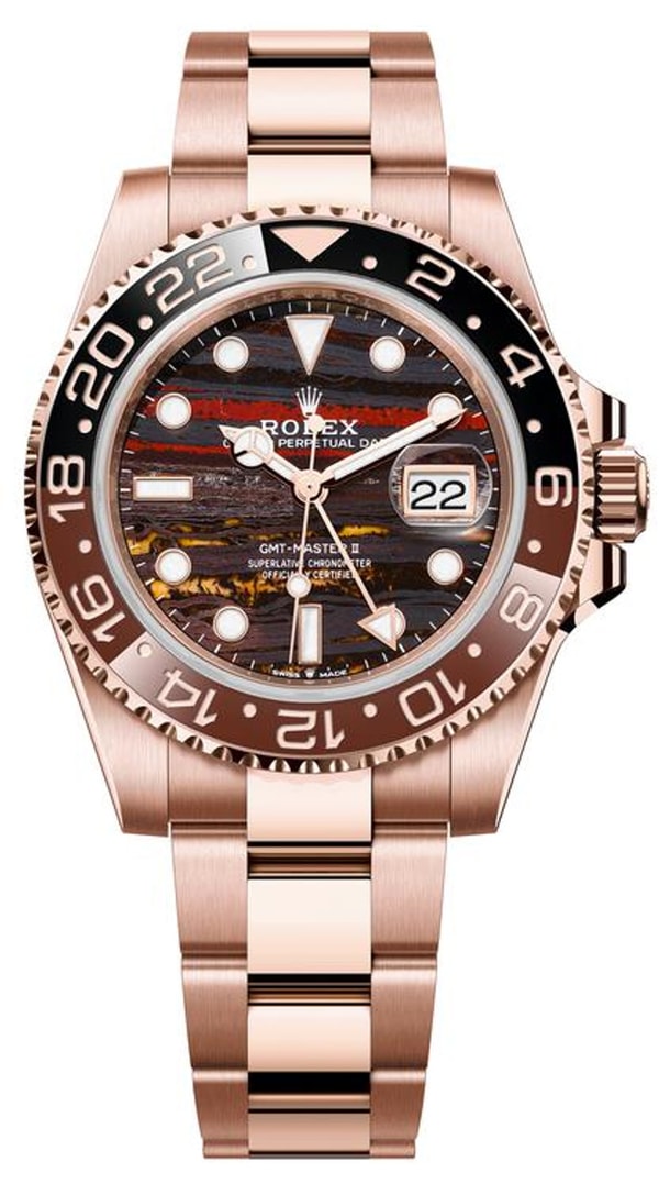 Luxury Of Watches Rolex GMT-Master II Everose 126715CHNR Tiger Eye Review
