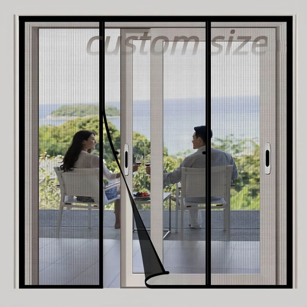 LYGFZF  Custom Double Door Magnetic Screen Review