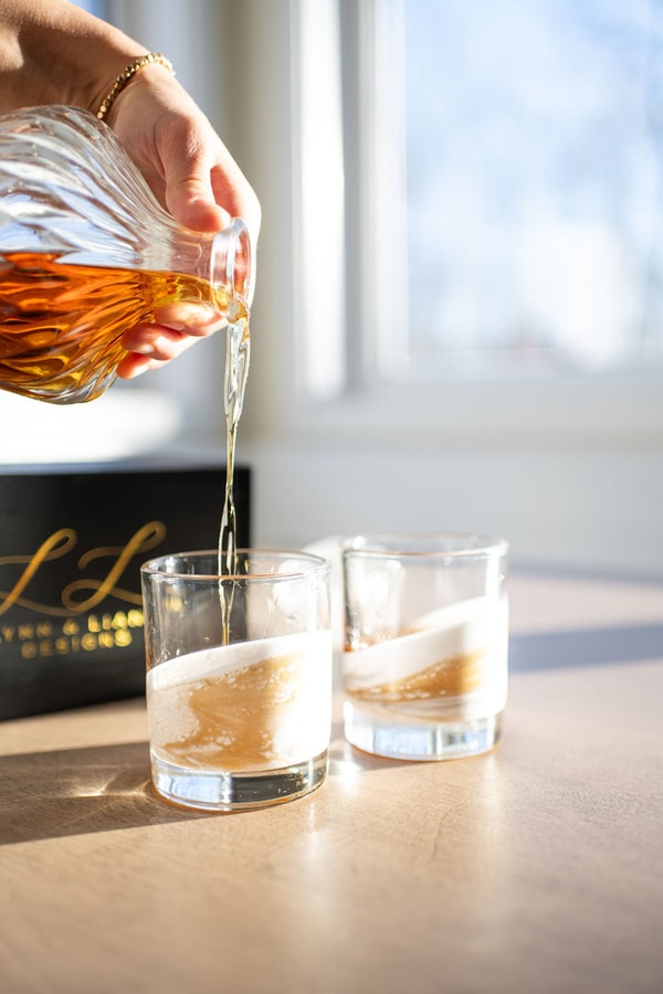 Lynn & Liana Designs Resin Coated Whisky Glasses Review