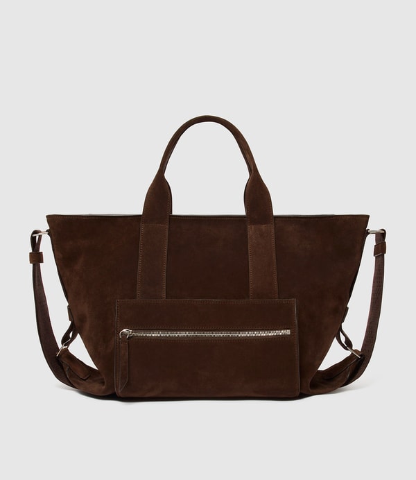 M&eacute;tier Racer Tote Suede Chocolate Review