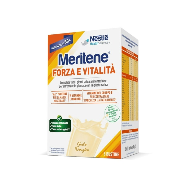 Nestl&eacute; Salute Meritene Forza e Vitalit&agrave; Polvere Recensione
