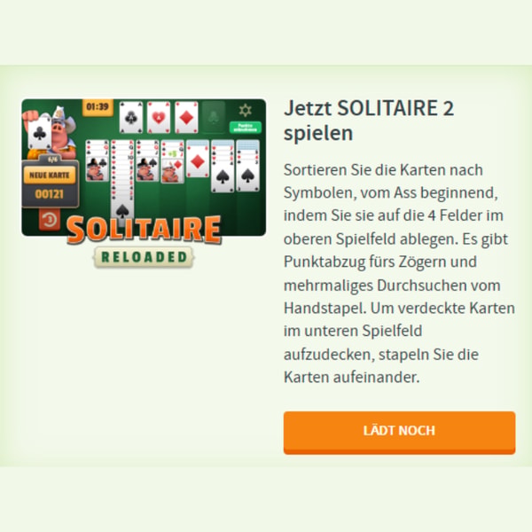 M2P Games Solitaire 2 Bewertung