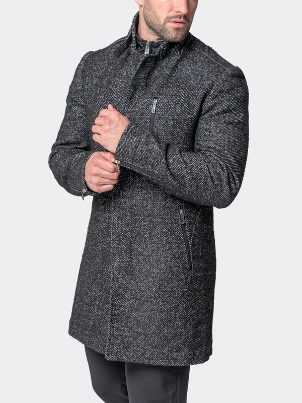 Maceoo Captain Grey Peacoat Review