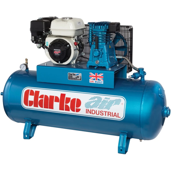 Clarke XP15/150 15cfm 150 Litre 6.5HP Petrol Industrial Air Compressor Review