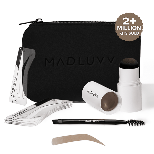 Madluvv Soft Brown Brow Stamp Kit Review