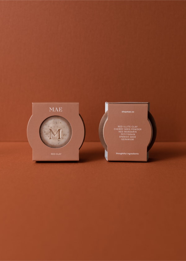MAE Soap Red Clay Cold Process Soap Bar Review