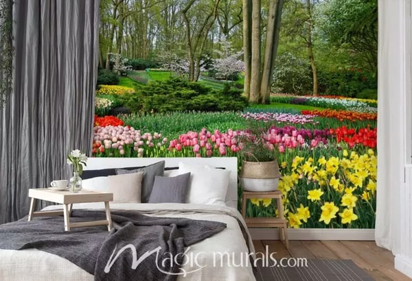 Magic Murals Butchart Garden Colors Review