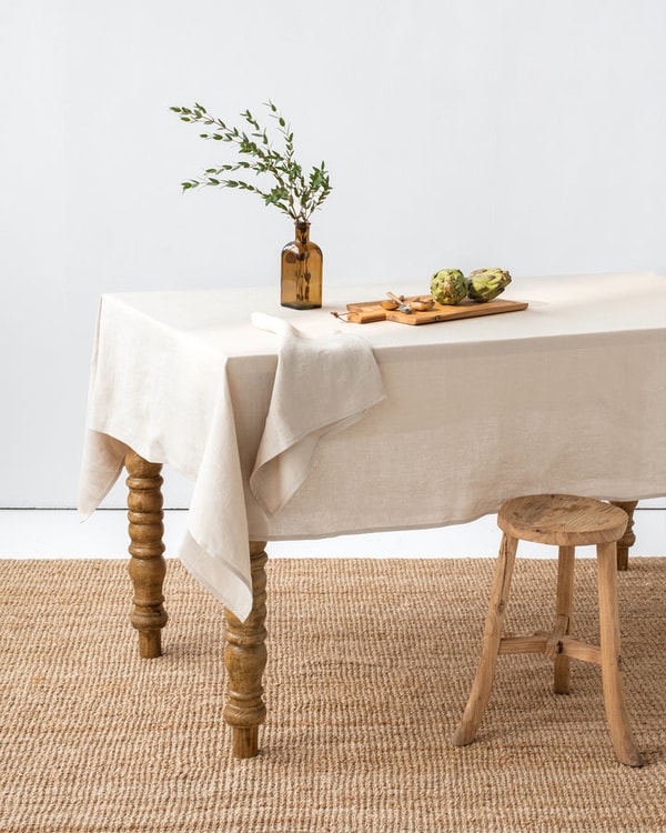 MagicLinen Natural Linen Tablecloth Review