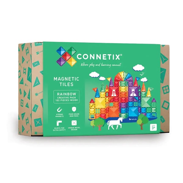 Magneten Speelgoed CONNETIX Creative Pakket - 102 delig Beoordeling