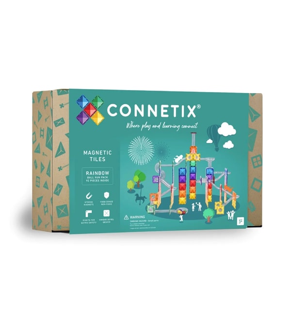 Magneten Speelgoed CONNETIX Magnetische Knikkerbaan - 92 delig Beoordeling