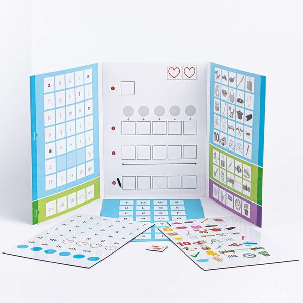 Magnetic Word Builder K - Grade 1: Set A with Pictures Review