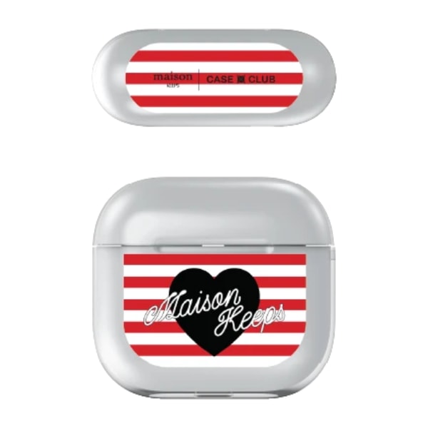 CaseClub maison KEEPS Adore Stripe AirPods Case รีวิว